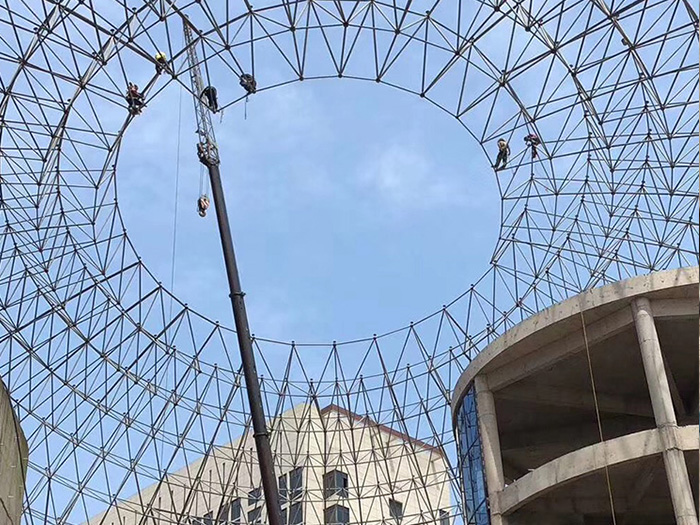 雄安新区网架螺栓球加工流程