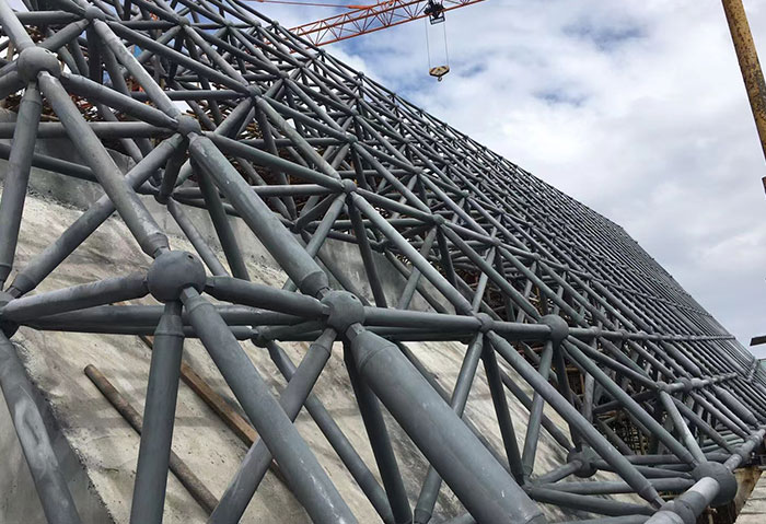 雄安新区网架施工